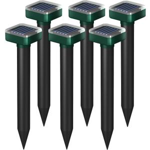 Deer Repellent,Deer and Rabbit Repellent,Deer Repellent Devices,for Garden&Outdoor,Deer Repellent for Plants&Trees,Deer Deterrent,Solar Deer Repellent Devices,Sonic&Waterproof (6)
