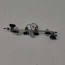 Organize It All Add-On Chrome Skirt and Plants Clothing Hanger with Clips (3 Pack)