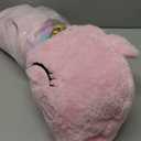 iPlay, iLearn Kids Unicorn Sleeping Bag, Toddler Girl Nap Mat, Plush Animal Slumber Bag 2 In 1 Pink Pillow Daycare Preschool Kindergarten Birthday Gift Travel Sleepover 3 4 5 6 7 8 10 12 Yr Child Teen