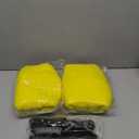 Teletrogy Shoes Laundry Bag Keep Shoes Clean, Shoe Wash Bag for Washing Machine, Durable Zipper Laundry Washing Bag, Sneaker Tennis Cleaner Kit Adjustable Shoe Trees - Home Dorm Travel Essentials (Yellow)