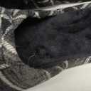 Adjustable Open-Toe Mens Slippers Memory Foam House Slippers with Non-Slip Soles Indoor and Outdoor Shoes Gifts for Men Him Dad (13-14, Black Grey)