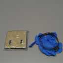 4" x 8" Exhaust Heat Shield Titanium Pipe Heat Shield with Stainless Steel Clamps Two-Layer Material Design Heat Protection up to 1350F Protects Heat Sensitive Components, Hoses, Lines