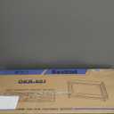 Small Farmhouse Wood Entryway Table Narrow Console Table with Storage Behind Couch Sofa Table with Shelves Entry Way Table with Open Storage, Easy Assembly, 32" Embossed Wood Grain Black