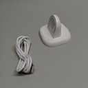 NEWDERY Charger Stand for Apple Watch, Portable Watch Charger for iWatch with USB C Cable,Fast Charging,Wireless Charging Station for iWatch Series 11/10/9/8/7/6/Ultra/5/3/2/SE, White