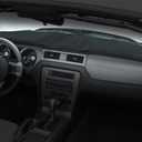 Coverking Custom Fit Dashcovers for Select Chrysler 200 Models - Poly Carpet (Black)