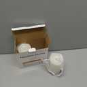 Homemory Dripping Wax Flameless Candles, Battery Operated Candles with Remote Control and Timers, LED Pillar Candles, Electric Fake Candles, 3" x 6", Set of 2