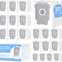20 PACK Vacuum Bags Replacement Parts Compatible with iRobot Roomba i3, i3+, i7, i7+, j7, j7+, i7plus, i4, i4+, i6, i6+, i8, i8+, s9, s9+, s9plus, I & S & J Series Clean Base Automatic Dirt Disposal Bag