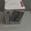 Cafe Du Chateau Stainless Steel French Press Coffee Maker - 34oz Insulated Coffee Press with 4-Level Filtration, BPA Free, Durable Glass, Great for Tea (B. Dark Chrome)