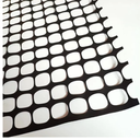 Safety Fence Garden Netting Roll 4 X 100 Feet with Zip Ties, Temporary Reusable Plastic Mesh Fencing Netting for Snow Fence, Animal Barrier, etc. (4' X 100‘ SW, Black)