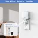 256GB MicroSD Card and Sync Module XR Mount, No-Drilling Mount for Blink Outdoor/Indoor Security Cameras, USB-C Cable, SD Card Reader (Sync Module XR Not Included)