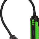 300 Lumens Rechargeable LED Work Light with 18-Inch Flexible Gooseneck, Built-in Hook, Strong Magnetic Base, Zoomable Lens, for Work Bench, Car Repairing, Grill Light and Inspection