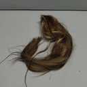TESSHAIR Clip in Bangs Hair Clip Human Hair Fake Bangs 5x12 Side Bangs Chocolate Brown