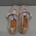vivianly Mesh Ballet Flats Shoes for Women Flats Comfortable Dressy Round Toe Mesh Flats Fishnet Mary Jane Flats for Events Party Leisure, Size 10