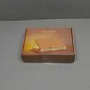 Vivilumens Book Lamp Sunrise Alarm Clocks Wireless Charger Bluetooth Speaker Loud for Heavy Sleepers Adults with Wake Up Light Dimmable Night Light Bedroom Home Decor Birthday Gifts for Valentine Day (Apricot Yellow)