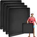 Hlimior4 Pack Oil Change Drain Pan - 22Auto Oil Drip PanOil Drip Tray for Under Car Plastic Oil Tray,Mini Fridge Drip Tray for Mini Fridges Air Conditioners Machinery Oil Catch Pan Replacement Tray