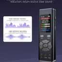 New 64GB Digital Voice Recorder Voice Activated Recorder for Lectures Meetings Audio Noise Reduction Dictaphone Recording With voice-activated recording, segmented recording, timed recording, outgoing