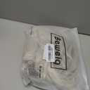 Mens White Wigs Short Fluffy Wave Synthetic Halloween Cosplay Hair Anime Costume Party Wig for Males (Silver Gray)