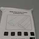 2Pcs196" Wedge-Shape Foam Window Weather Stripping Door Seal Strip,Soundproofing Frame Insulation Tape for Exterior Front Door,Noise Cancelling Window Inserts,Door Gap Filler Light Blocker,White