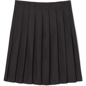 French Toast Girls' Pleated Skirt (16, Black)