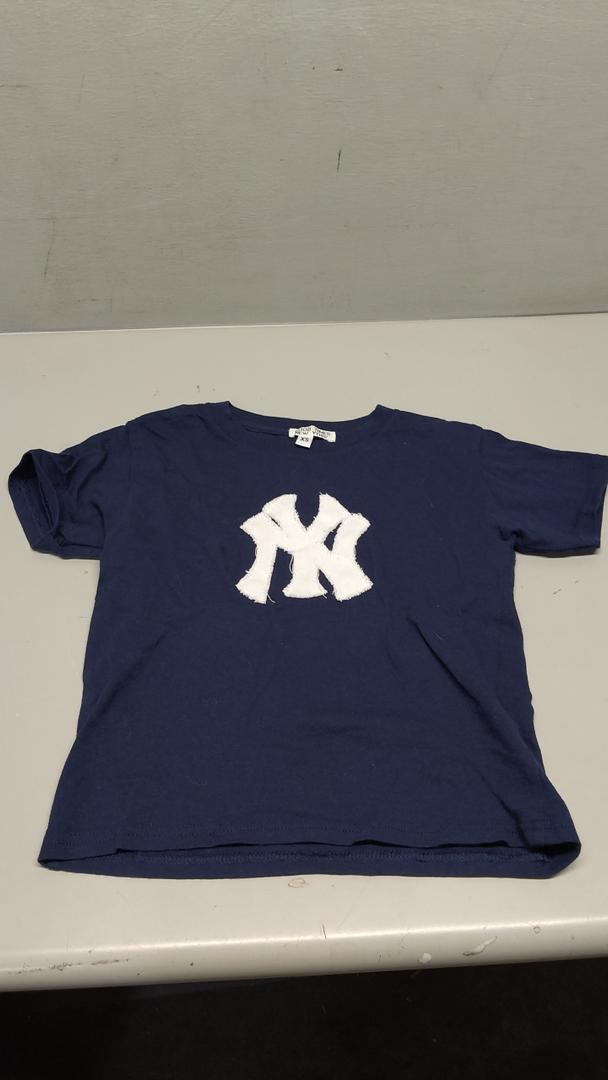 MLB Kids Youth Official Primary Logo Team Color Tech Print Performance T-Shirt SIZE XS