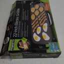 Presto 07061 22-Inch Electric Griddle with Removable Handles - Extra Large, Nonstick Ceramic, PFAS Free, Adjustable Temperature & Cool-Touch Handles, Black