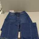 PRETTYGARDEN Wide Leg Jeans for Women Trendy High Waisted Stretchy Baggy Raw Hem Denim Palazzo Pants 2026 Spring Fall Clothes (10, Bluing)