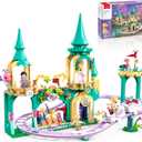 Sluban Amusement Park Roller Coaster Castle Building Set, STEM Educational Toy Building Blocks Set Gift for Boys & Girls Ages 6-10