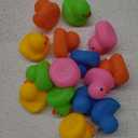 Bath Duck Toys 15 PCS Colorful Mini Rubber Ducks Squeak and Float Duckies Baby Shower Toy Party Decoration for Toddlers Boys Girls (2.2)