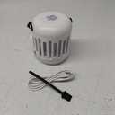 BugMD Zap Trap, Battery or USB Powered 2-in-1 Lamp and Bug Zapper with UV and LED Light, Portable Light for Indoor Spaces