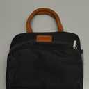 Coobiiya Lunch Box Lunch Bag for Women Men, Reusable Cute Lunch Pail bag, Leakproof, Insulated LunchBox Tote Compact 10L, Cooler Lunch Container for Work Travel Office (Black)