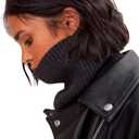 Winter Neck Warmer Scarf Neck Gaiter for Men Women, Windproof Neck Warmer Ski, Tube Circle Neck Scarves (Gray)