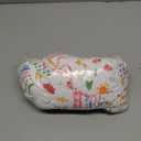 Winter Car Seat Cover Baby with Sunshade & Dual Zipper Windows  Minky Bubble Lined Windproof Soft Shell, Warm Newborn Car Seat Canopy Covers, Elastic Bottom for Stroller & Infant Car Seat, Rainbow