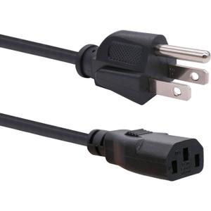 TWTADE Monitor TV Power Extension Cord 10ft 3 Prong 10A 250V 18AWG, UL Certified,Replacement Cable for VIZIO TV, Many televisions I-038