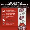 Universal Primer-Free Membrane 18" x 50' – Self-Adhesive, 2 Rolls Per Case
