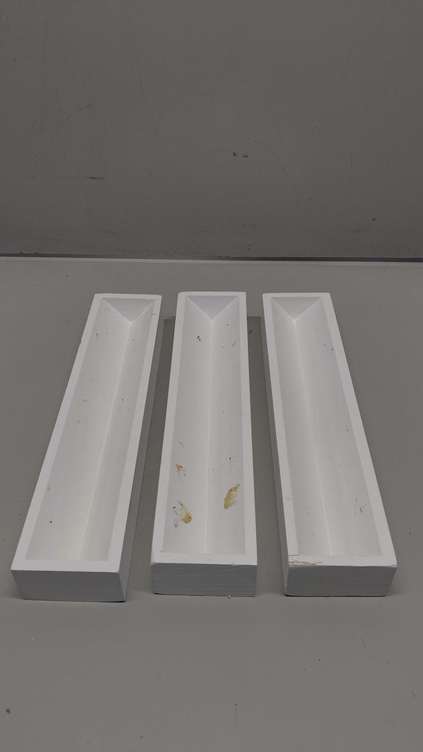 3 Woods Panels, Size 12x3x1.5 Inch