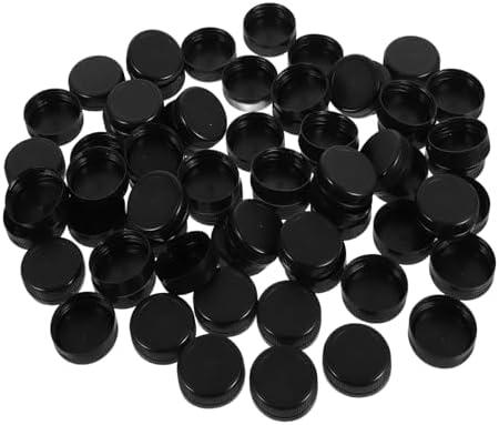 MUCKLILY 50pcs Cone Cap Bottle Lids Leakproof Plastic Screw Caps for Airtight Sealing of Juice and Brewing Bottles Reusable and for -term Use