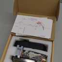 52HZ Fingerprint Door Lock, Keyless Entry Door Lock with Code, Voice Guidance Electronic Keypad Deadbolt Smart Locks for Front Door, Anti-Peeping Password, Auto Lock, Easy to Install, Satin Nickel