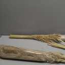 20 Stems Natural Pampas Grass Decor 40" Tall Dreid Pampas Grass for Wedding, Party, Farmhouse, Brown Dreid Flowers Boho Home Decor