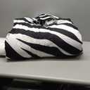 Comforter Set Twin Size, Zebra Stripe Animal Soft 2 Pcs Bedding for Kids and Adults, Black White Comforter Set with Pillowcase, for Bedroom Bed Decor