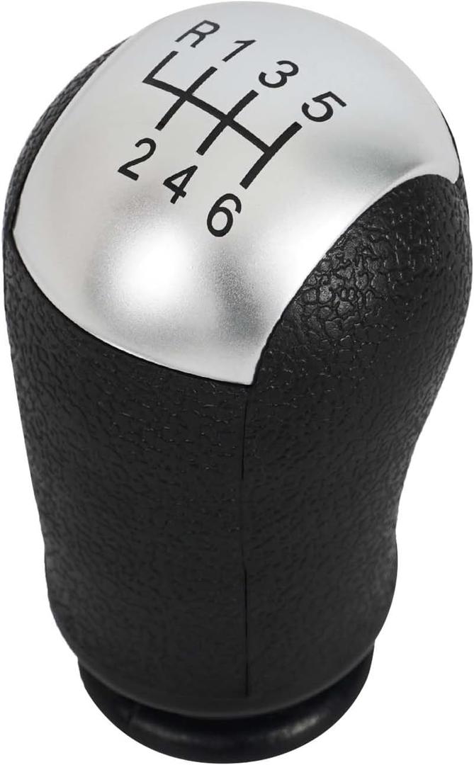 6 Speed Shift Knob,Car Manual Gear Shifter Knobs Compatible with Ford Mustang Focus S-Max C-Max Galaxy Fiesta MK6 Transit Mondeo MK3