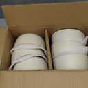 AmorArc Stoneware Dinnerware Sets for 6,Reactive Ceramic Plates and Bowls Set,Highly Chip and Crack Resistant | Dishwasher & Microwave Safe | Round Dishes Set Service for 6, (18pc)