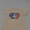 Kids Boys American Flag Shirts 4th of July T-Shirt Toddler Girls Cotton Patriotic Tops Tee Independence Day Clothes 5-6 Years