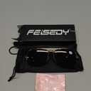 FEISEDY Reader Sunglasses for Men Women Bifocal for Reading Under Sun Glasses B2718