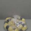 BATELO Glow in The Dark Crochet Polyester Yarn - Luminous Halloween Party Yarn - 3.52oz/100g 115.92yd/106m Light Yellow , Pack of 9
