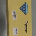126 Keys PBT Double Shot Keycaps, Grey Blue Minimalist Keycap Set, Slate Cyan Cherry Profile Keycaps for Mechanical Keyboard 60% 65% 75% 100% Cherry MX Switches
