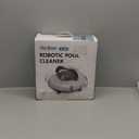 Redkey S100 Cordless Robot Pool Cleaner, Last 130Min, 18 Slope Angle, Automatic Pool Vacuum for Above Ground Pools, Self-Parking Pool Cleaner with Filter Basket, Pool Robot Up to 1100 sq.ft