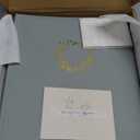 Premium Scrapbook Album  Photo Album with Writing Space  100 Pages for Multiple Sizes 4x6, 5x7, 6x8, 8x10  Holds 500 Photos  Wedding, Baby, Travel & Family Memories (Powder Blue)