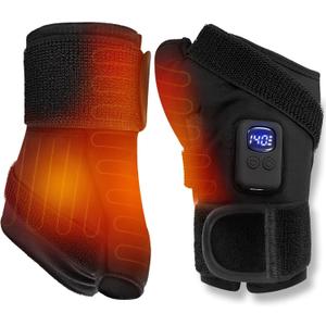 Heated Carpal Tunnel Arthritis Compression Wrist Brace Gloves for Women Men for dequervains tendonitis Pain for Hands Trigger Finger