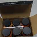 Nicpro Acrylic Paint Metallic, 6 Colors Gold, Silver, Copper, Brass, Bronze, DeepGold