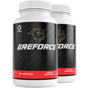 Orby EreForce Natural Daily Wellness Supplement with L-Citrulline, L-Carnitine & Maca Root 100% Natural, Non-GMO, GMP Certified, Made in USA 30 Capsules, 2 Month Supply